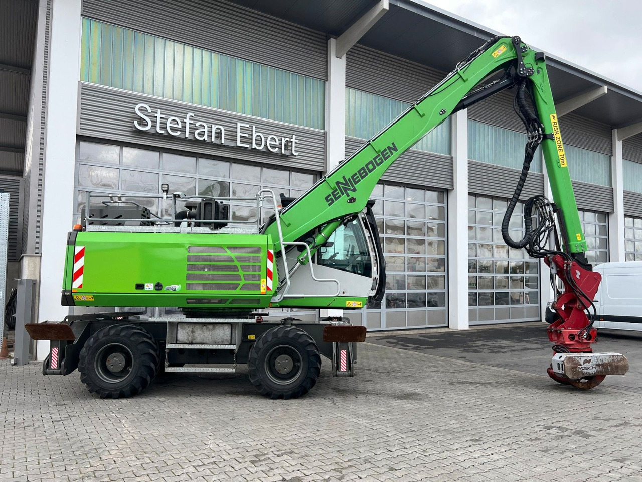 Sennebogen 718 / inkl. Vosch Fällzange / nur 1.965h! - Колёсный экскаватор: фото 1 Sennebogen 718 / inkl. Vosch Fällzange / nur 1.965h! - Колёсный экскаватор: фото 1