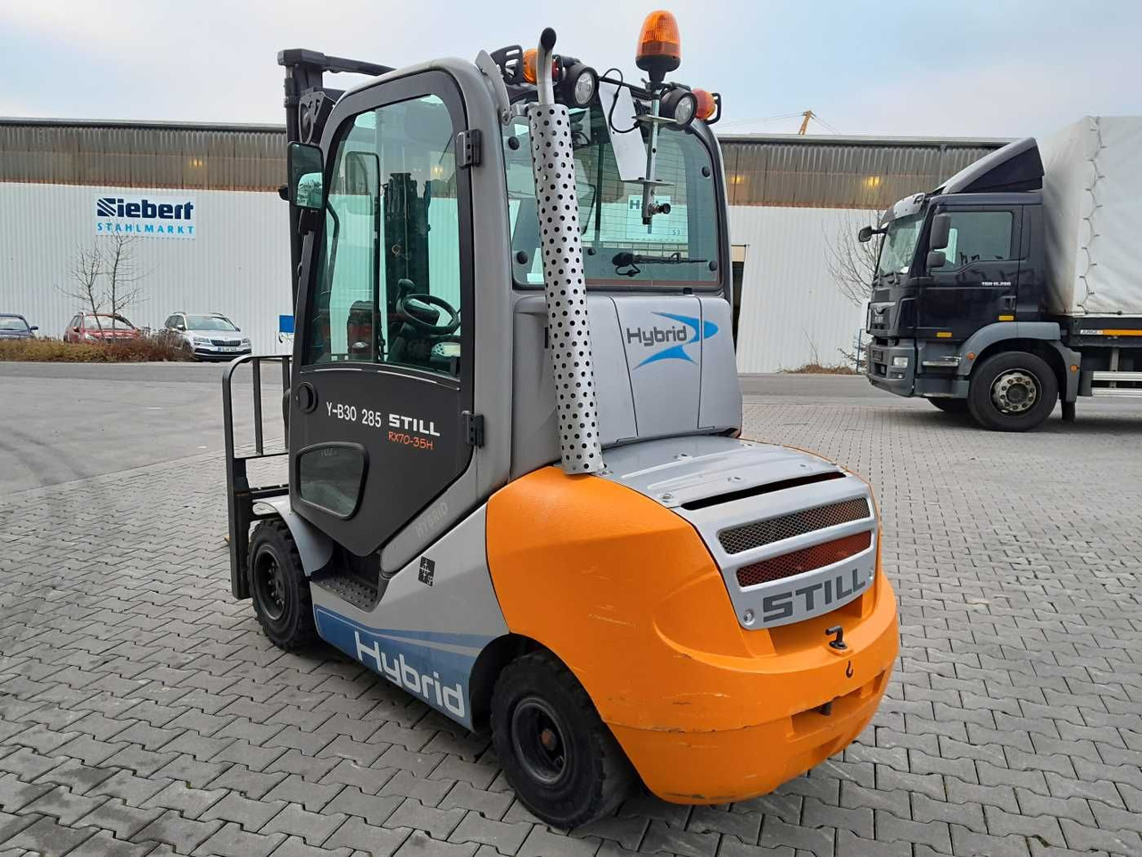 Дизельный погрузчик Still RX70-35 / Duplex: 3.50m / nur 626h! / SS: фото 6