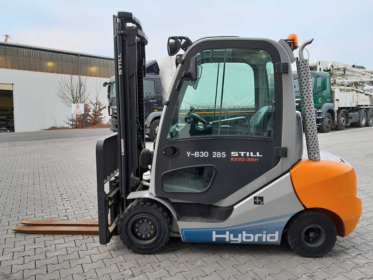 Дизельный погрузчик Still RX70-35 / Duplex: 3.50m / nur 626h! / SS: фото 7