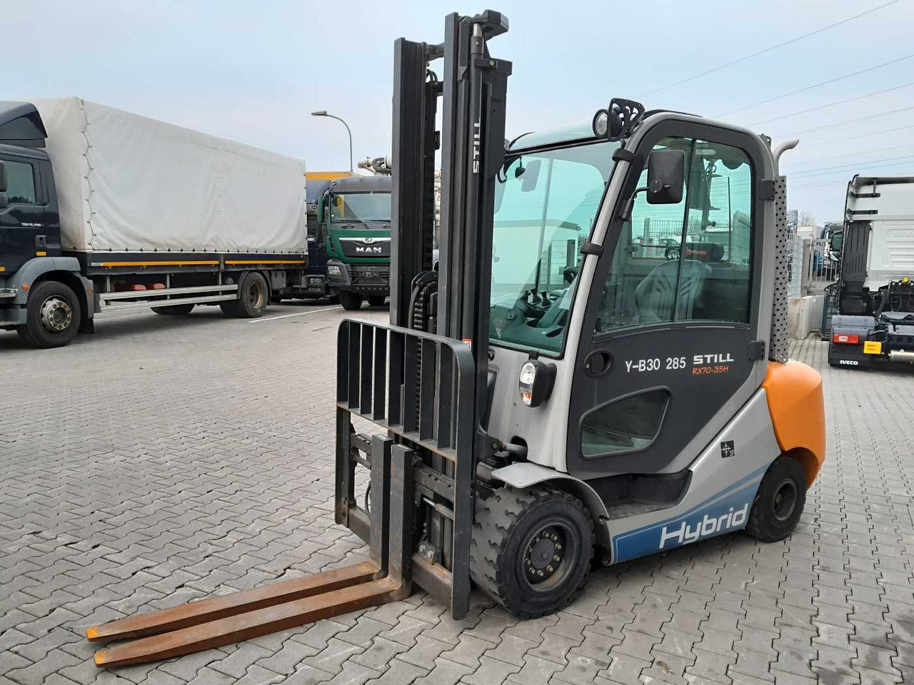 Дизельный погрузчик Still RX70-35 / Duplex: 3.50m / nur 626h! / SS: фото 8