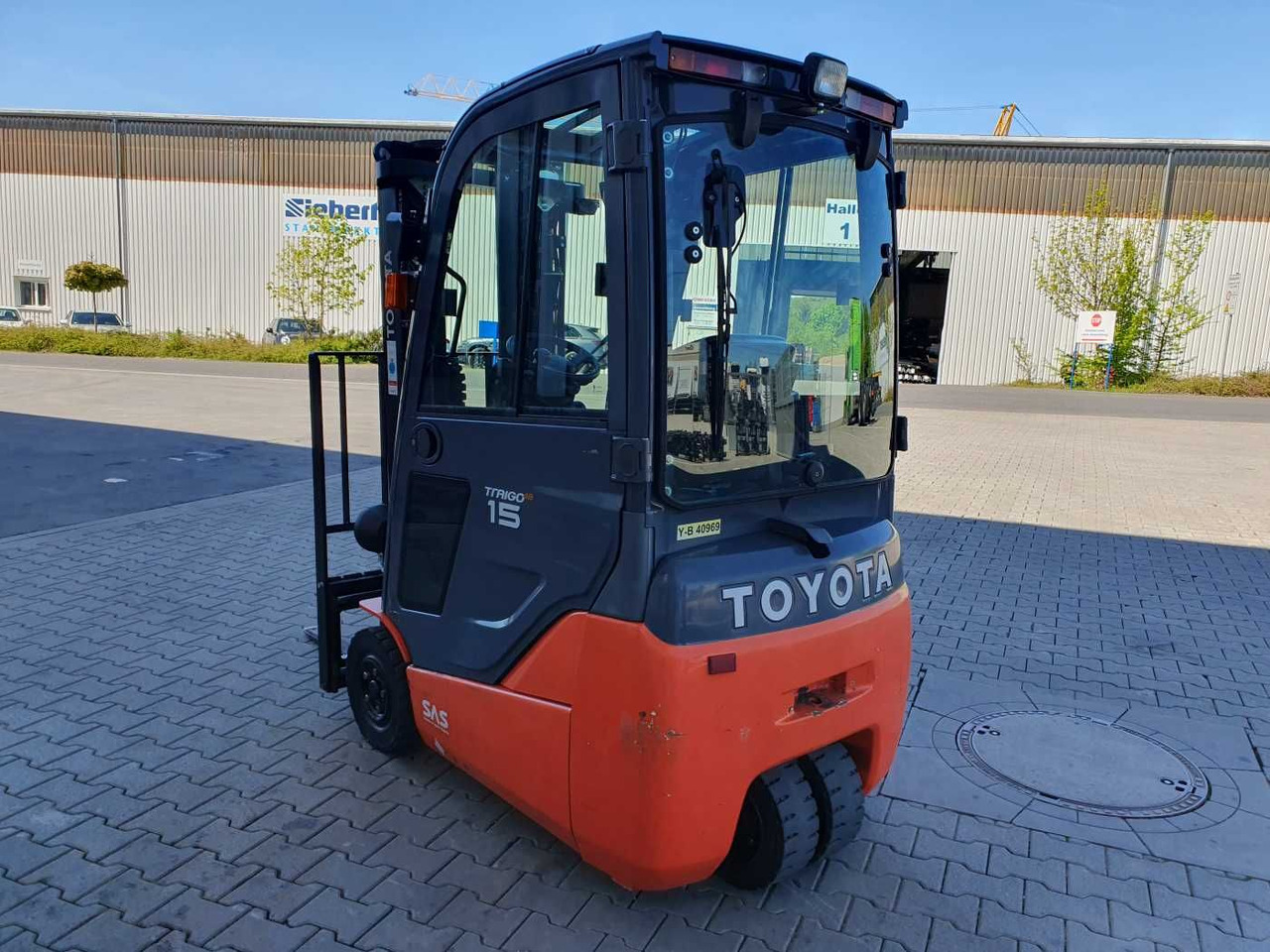 Toyota 8FBET15 / Triplex: 4.30m / nur 3.489h! / 2022 - Дизельный погрузчик: фото 5 Toyota 8FBET15 / Triplex: 4.30m / nur 3.489h! / 2022 - Дизельный погрузчик: фото 5
