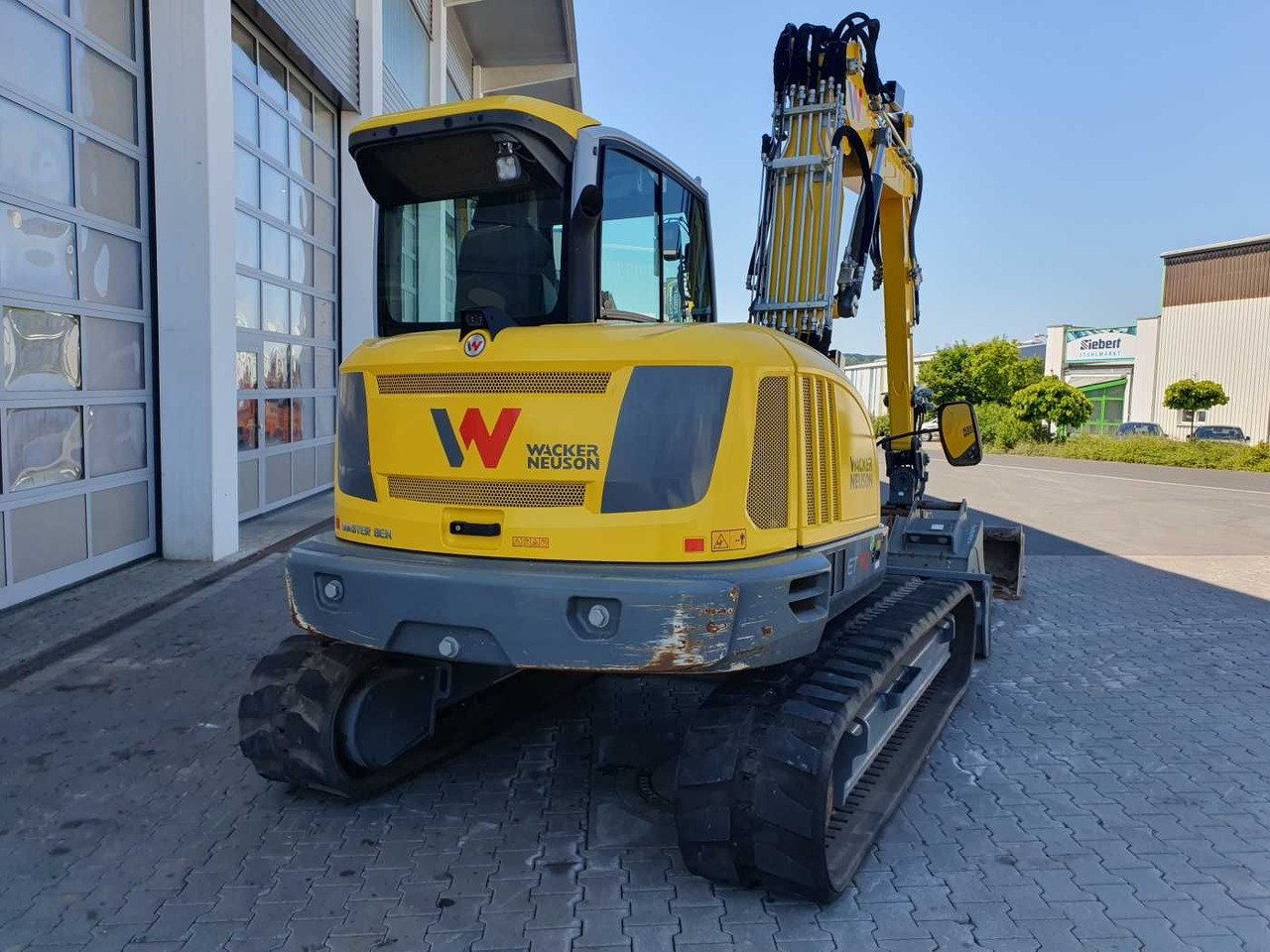 Wacker ET90 / HS08 / nur 1.244h! / Greifer/ Löffelpaket - Мини-экскаватор: фото 4 Wacker ET90 / HS08 / nur 1.244h! / Greifer/ Löffelpaket - Мини-экскаватор: фото 4
