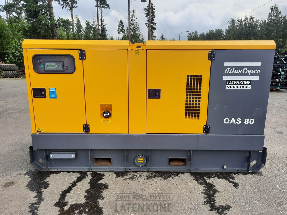 Atlas Copco QAS 80 50 Hz Generaattori ID 4803 - Электрогенератор: фото 1 Atlas Copco QAS 80 50 Hz Generaattori ID 4803 - Электрогенератор: фото 1