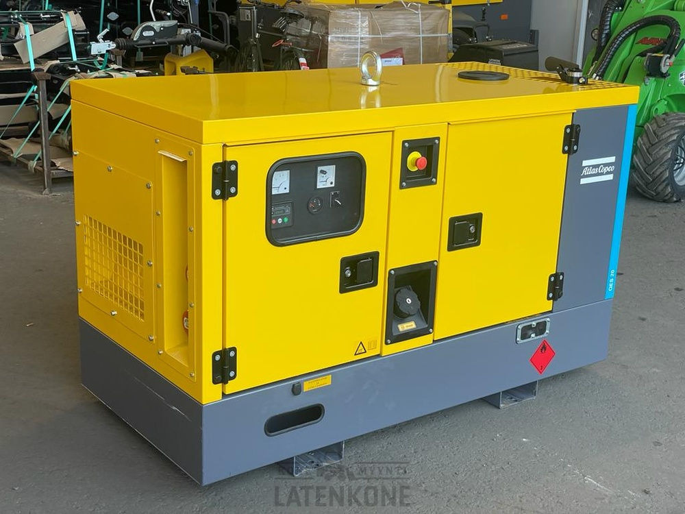 Электрогенератор Atlas Copco QES 20 50 Hz Generaattori StageV: фото 10