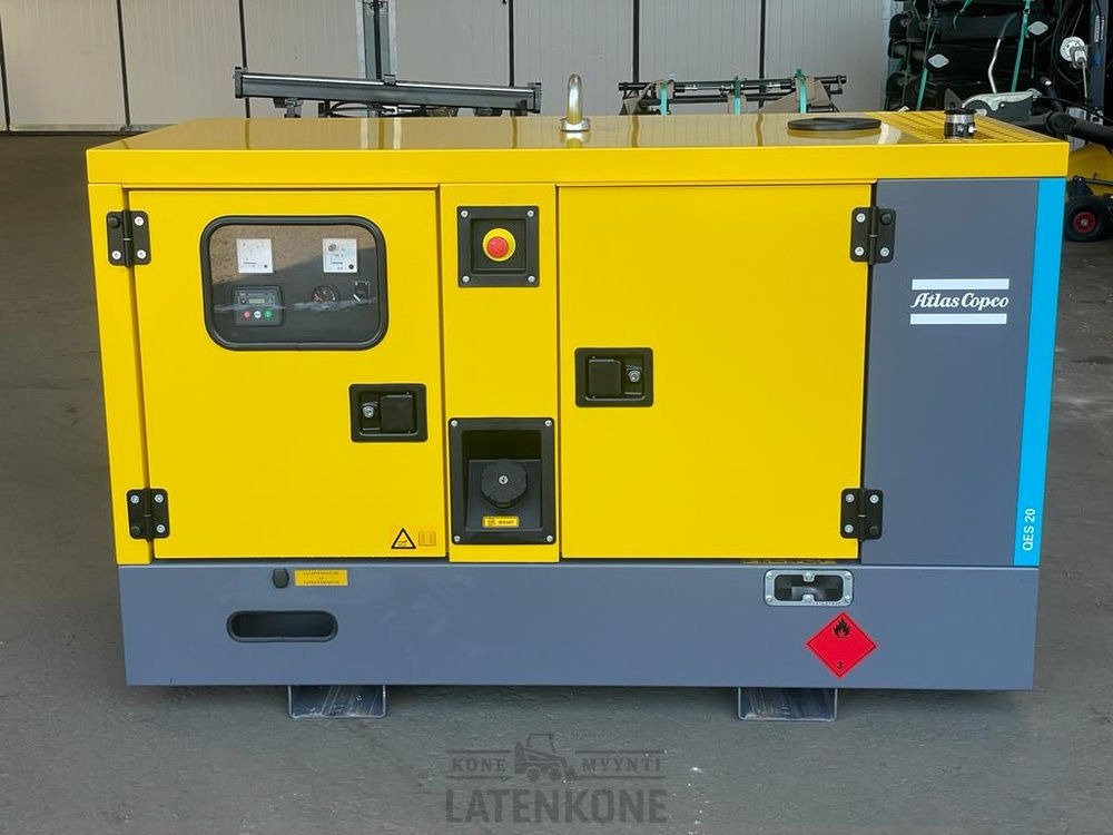 Электрогенератор Atlas Copco QES 20 50 Hz Generaattori StageV: фото 12