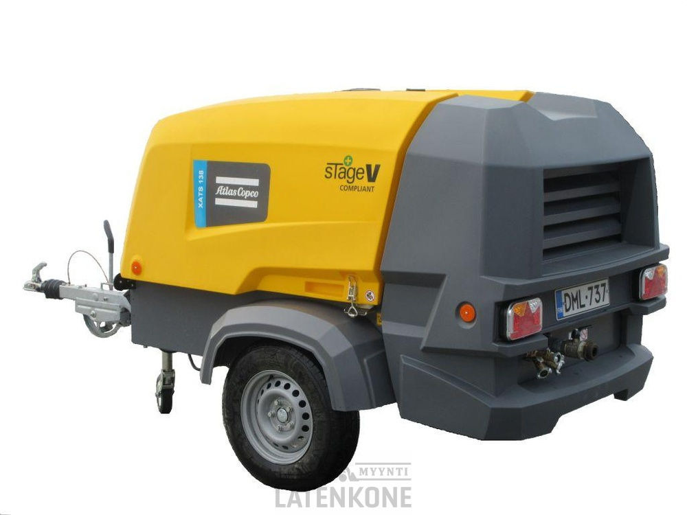Atlas Copco XATS 138 StV Vaunukompressori UUSI - Воздушный компрессор: фото 3 Atlas Copco XATS 138 StV Vaunukompressori UUSI - Воздушный компрессор: фото 3