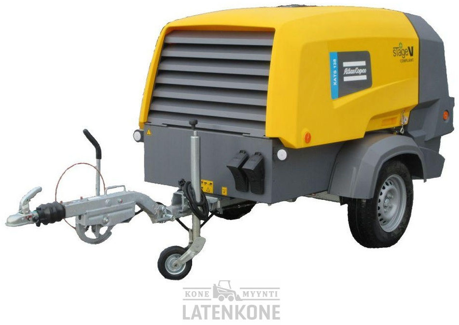Atlas Copco XATS 138 StV Vaunukompressori UUSI - Воздушный компрессор: фото 1 Atlas Copco XATS 138 StV Vaunukompressori UUSI - Воздушный компрессор: фото 1