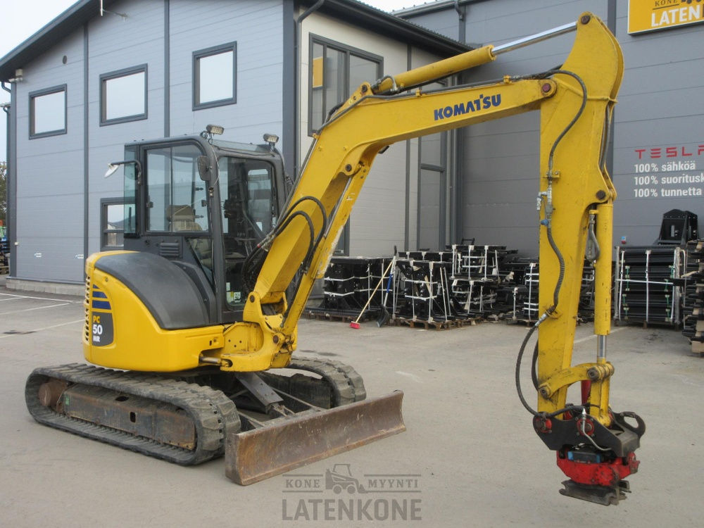 Komatsu PC50MR PETOKSELLA VIETY LÖYTÖPALKKIO STOLEN - Гусеничный экскаватор: фото 2 Komatsu PC50MR PETOKSELLA VIETY LÖYTÖPALKKIO STOLEN - Гусеничный экскаватор: фото 2