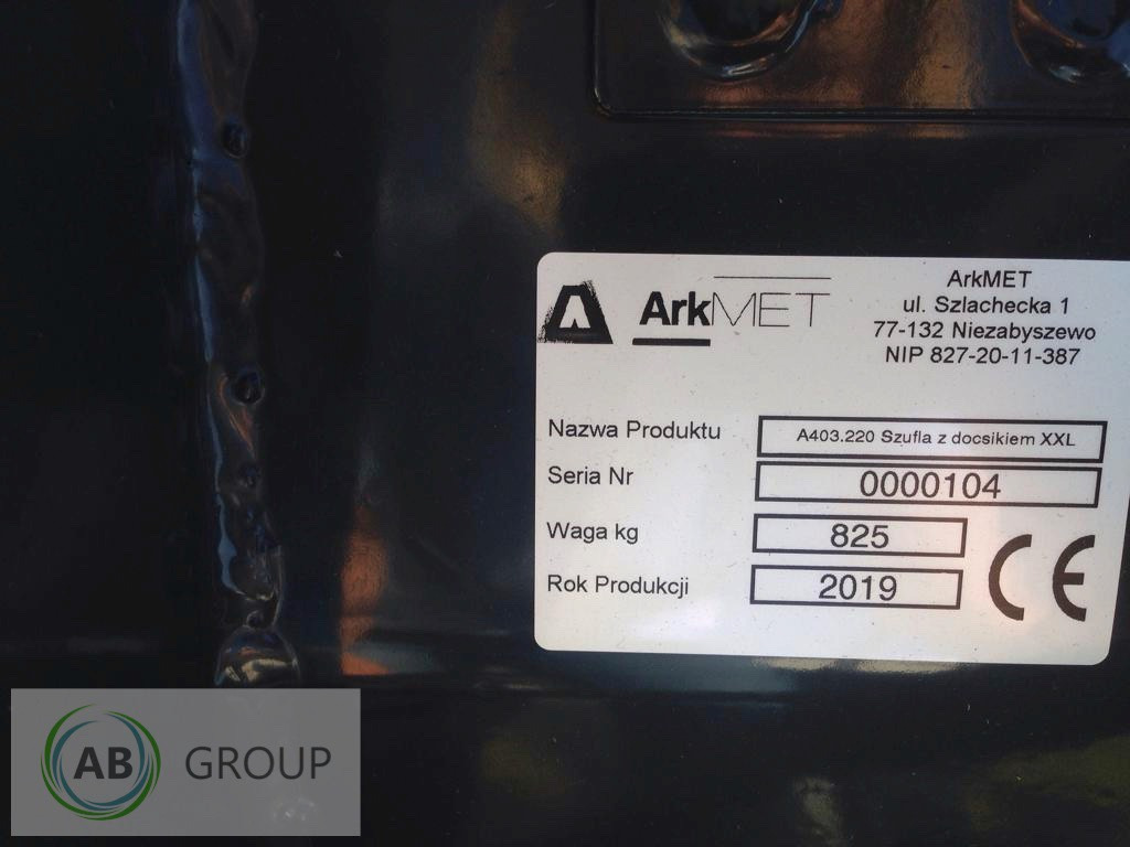 ArkMET silage crocodile bucket XXL A403.220, 2.2 m - Ковш для погрузчика для Сельскохозяйственной техники: фото 3 ArkMET silage crocodile bucket XXL A403.220, 2.2 m - Ковш для погрузчика для Сельскохозяйственной техники: фото 3