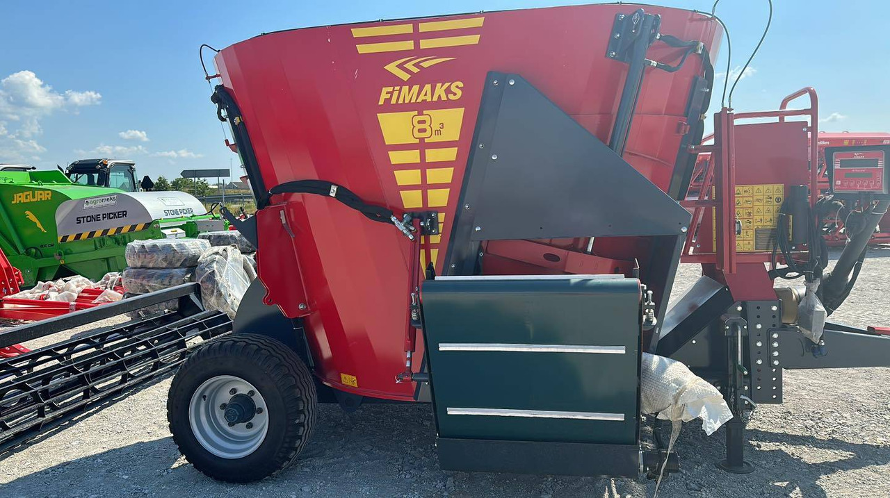 Fimaks vertical feeder mixer FMV8L, 8 m3 - Кормораздатчик: фото 2 Fimaks vertical feeder mixer FMV8L, 8 m3 - Кормораздатчик: фото 2