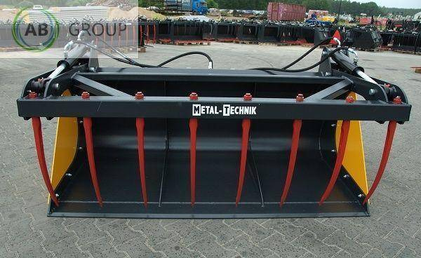 Metal-Technik crocodile bucket 1.8m, forged teeth - Ковш для погрузчика: фото 2 Metal-Technik crocodile bucket 1.8m, forged teeth - Ковш для погрузчика: фото 2