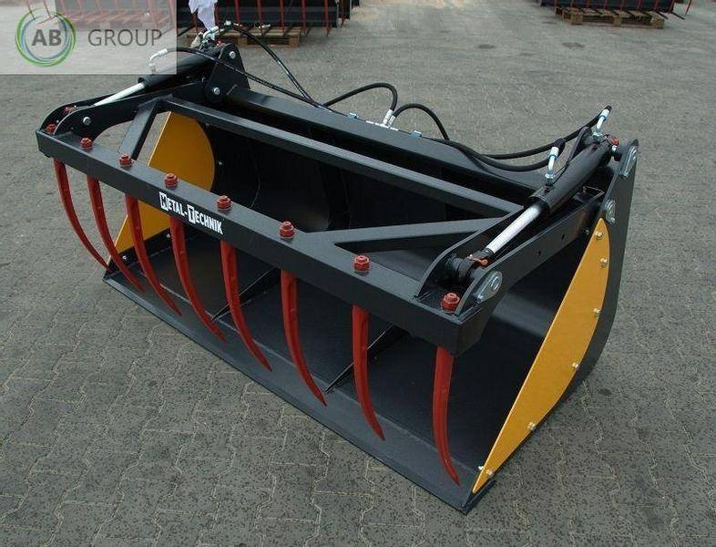 Metal-Technik crocodile bucket 1.8m, forged teeth - Ковш для погрузчика: фото 1 Metal-Technik crocodile bucket 1.8m, forged teeth - Ковш для погрузчика: фото 1