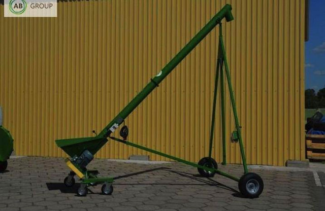 Mrol przenośnik ślimakowy T401/1 z koszem, Ø110, 8 m - Конвейер: фото 3 Mrol przenośnik ślimakowy T401/1 z koszem, Ø110, 8 m - Конвейер: фото 3
