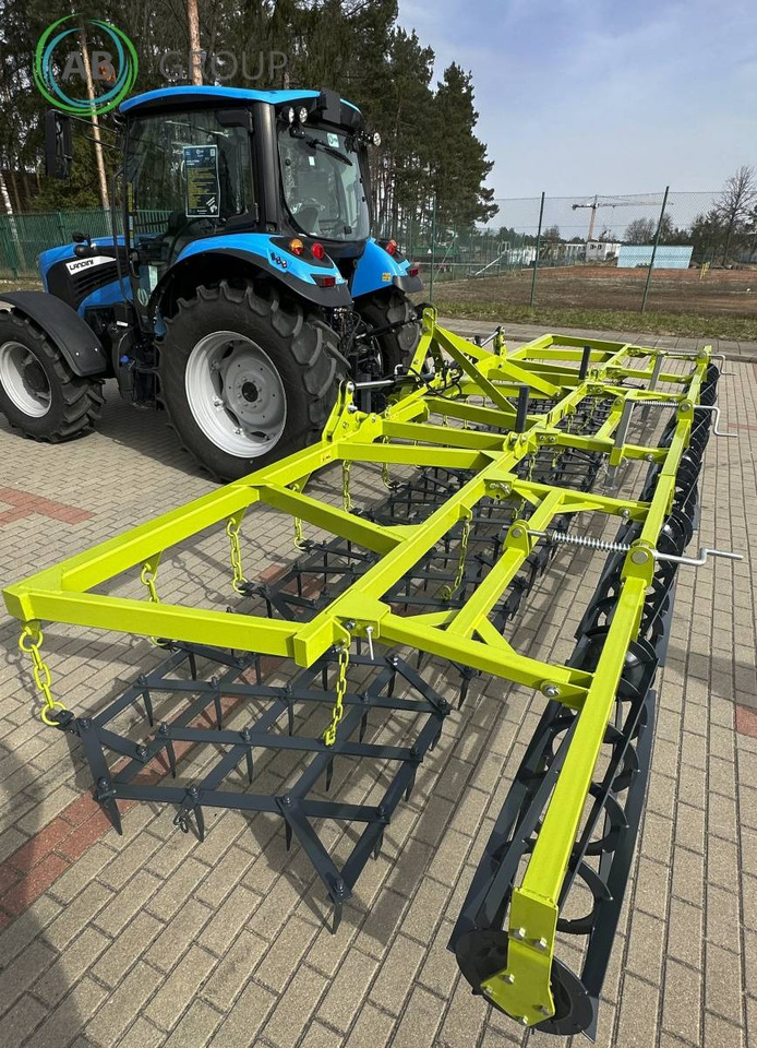 POM Augustów 7-field mounted tine harrow with string roller - Борона: фото 2 POM Augustów 7-field mounted tine harrow with string roller - Борона: фото 2