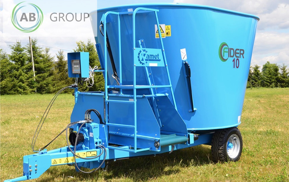 Zamet feed wagon Fider 10 m3 - Кормораздатчик: фото 1 Zamet feed wagon Fider 10 m3 - Кормораздатчик: фото 1