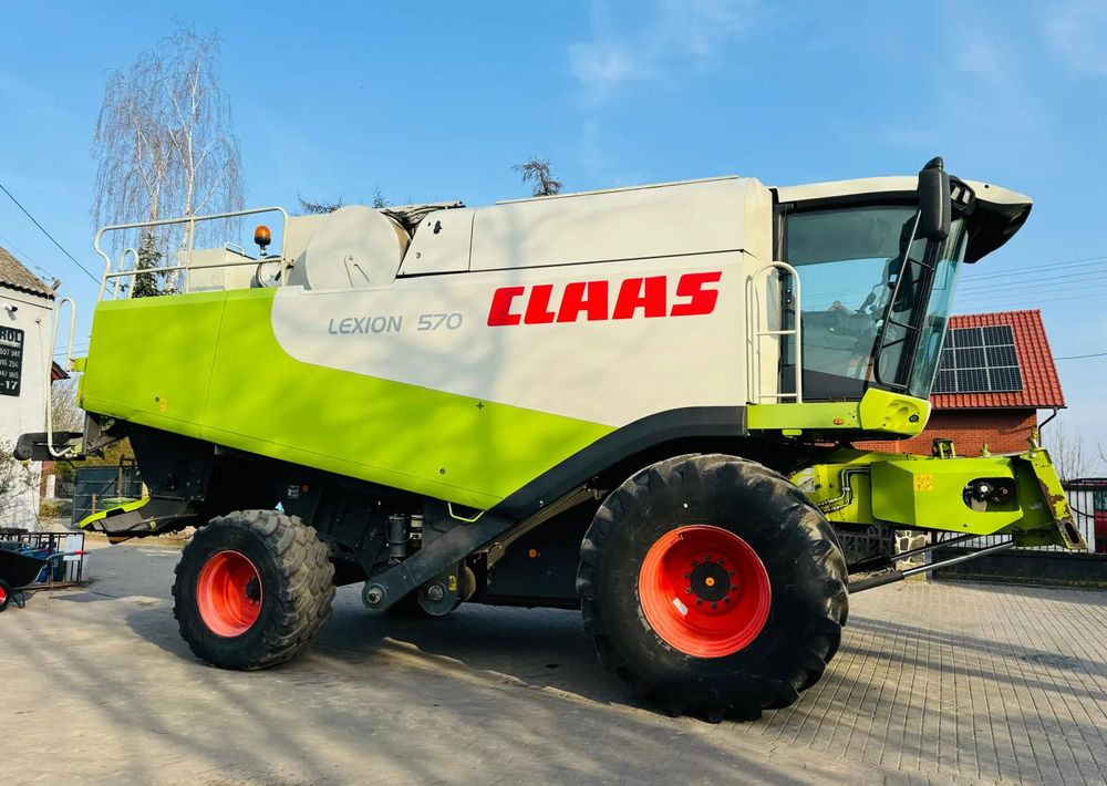 Claas Lexion 570 - Зерноуборочный комбайн: фото 1 Claas Lexion 570 - Зерноуборочный комбайн: фото 1