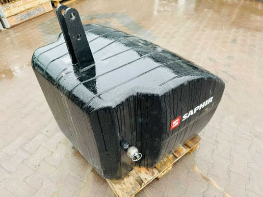 Saphir BALAST do ciągnika SAPHIR 1500 kg, 2022 rok produkcji - Противовес для Тракторов: фото 4 Saphir BALAST do ciągnika SAPHIR 1500 kg, 2022 rok produkcji - Противовес для Тракторов: фото 4