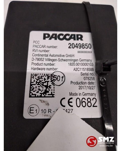 DAF Occ Ecu - Daf XF 106 2049850 PCC CONTROL - Блок управления для Грузовиков: фото 2 DAF Occ Ecu - Daf XF 106 2049850 PCC CONTROL - Блок управления для Грузовиков: фото 2