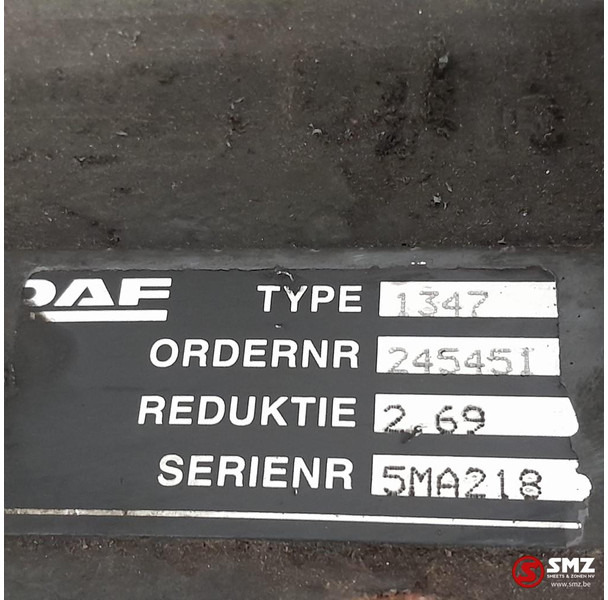 DAF Occ differentiëel 1347 i=2,69 DAF - Дифференциал для Грузовиков: фото 5 DAF Occ differentiëel 1347 i=2,69 DAF - Дифференциал для Грузовиков: фото 5