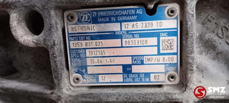 DAF Occ versnellingsbak 12AS2330TD DAF - Коробка передач для Грузовиков: фото 5 DAF Occ versnellingsbak 12AS2330TD DAF - Коробка передач для Грузовиков: фото 5