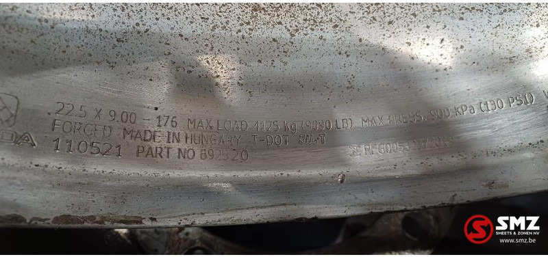 Diversen Occ set van 6 22.5x9.00 Alcoa velgen - Колесный диск для Грузовиков: фото 3 Diversen Occ set van 6 22.5x9.00 Alcoa velgen - Колесный диск для Грузовиков: фото 3