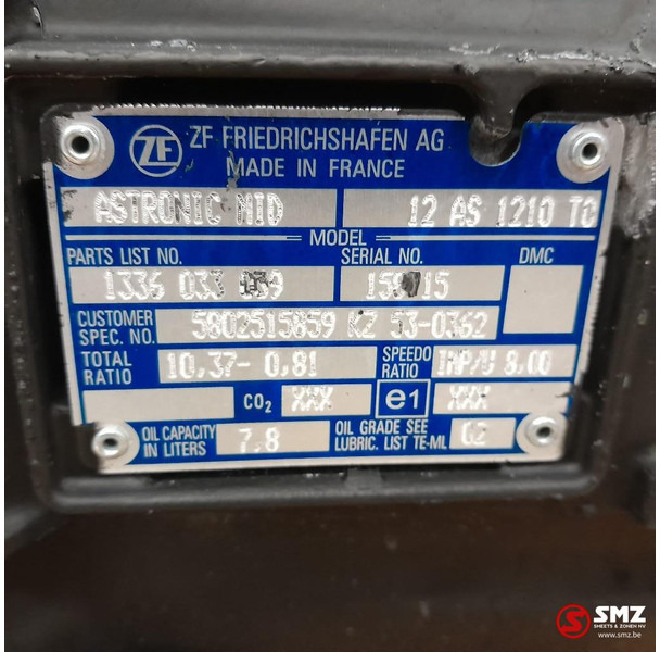 Iveco Occ versnellingsbak 12AS1210TO Iveco - Коробка передач для Грузовиков: фото 5 Iveco Occ versnellingsbak 12AS1210TO Iveco - Коробка передач для Грузовиков: фото 5