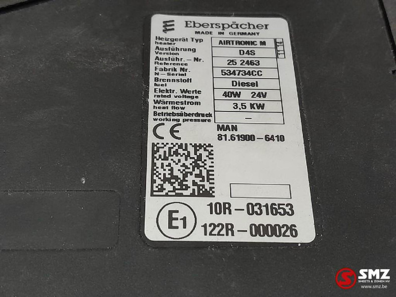 MAN Occ standverwarming Airtronic D4S MAN - Отопление/ Вентиляция для Грузовиков: фото 5 MAN Occ standverwarming Airtronic D4S MAN - Отопление/ Вентиляция для Грузовиков: фото 5