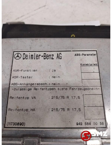 Mercedes-Benz Occ ABS regeleenheid Mercedes Atego - Блок управления для Грузовиков: фото 3 Mercedes-Benz Occ ABS regeleenheid Mercedes Atego - Блок управления для Грузовиков: фото 3