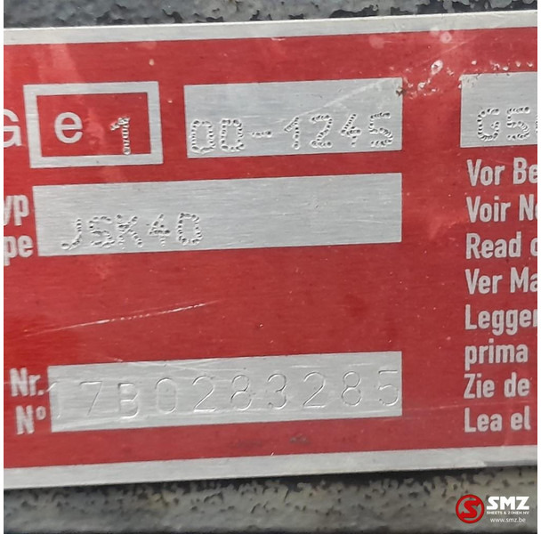 Jost Occ koppelschotel JSK40 + montageplaat Jost - Седло для Грузовиков: фото 5 Jost Occ koppelschotel JSK40 + montageplaat Jost - Седло для Грузовиков: фото 5