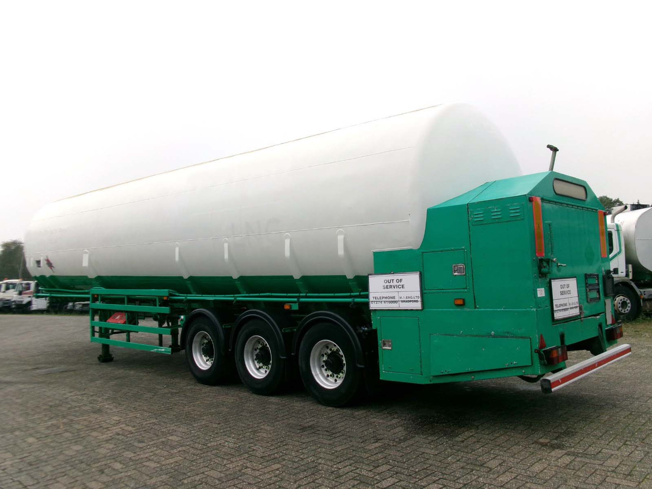 M1 Engineering Gas tank semi-trailer cryogenic used for LNG Methan Methane - Полуприцеп-цистерна: фото 4 M1 Engineering Gas tank semi-trailer cryogenic used for LNG Methan Methane - Полуприцеп-цистерна: фото 4