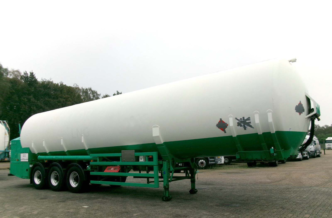 M1 Engineering Gas tank semi-trailer cryogenic used for LNG Methan Methane - Полуприцеп-цистерна: фото 1 M1 Engineering Gas tank semi-trailer cryogenic used for LNG Methan Methane - Полуприцеп-цистерна: фото 1