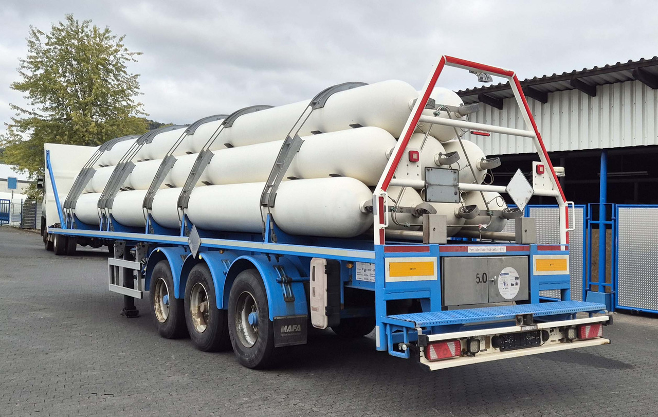 MAFA Gas tank tube semi-trailer used for compressed helium, hydrogen, Wasserstoff,  methane, CNG - Полуприцеп-цистерна: фото 4 MAFA Gas tank tube semi-trailer used for compressed helium, hydrogen, Wasserstoff,  methane, CNG - Полуприцеп-цистерна: фото 4