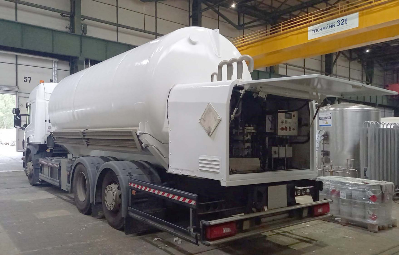 SCANIA Gas tank truck Orca cryogenic used for nitrogen and argon - Грузовик-цистерна: фото 5 SCANIA Gas tank truck Orca cryogenic used for nitrogen and argon - Грузовик-цистерна: фото 5