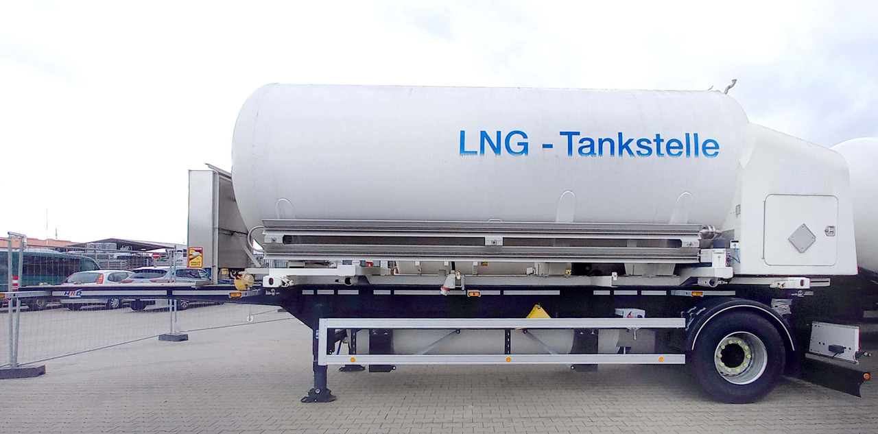 Schwingenschlögel LNG tank filling station Methan Gas Cryogenic tank gas tank - Полуприцеп-цистерна: фото 2 Schwingenschlögel LNG tank filling station Methan Gas Cryogenic tank gas tank - Полуприцеп-цистерна: фото 2