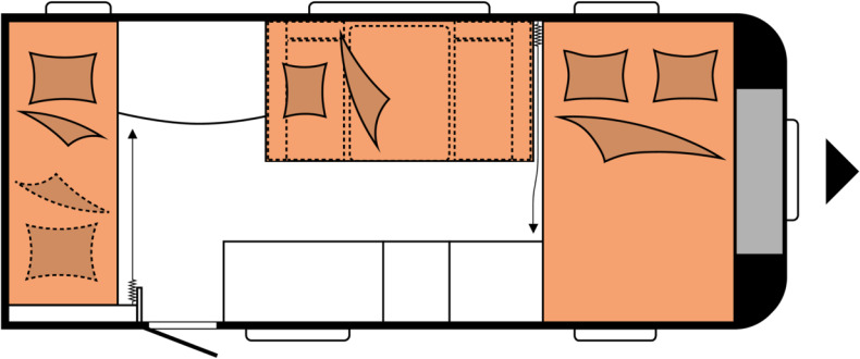 DE LUXE 490 KMF - Прицеп дача: фото 2 DE LUXE 490 KMF - Прицеп дача: фото 2