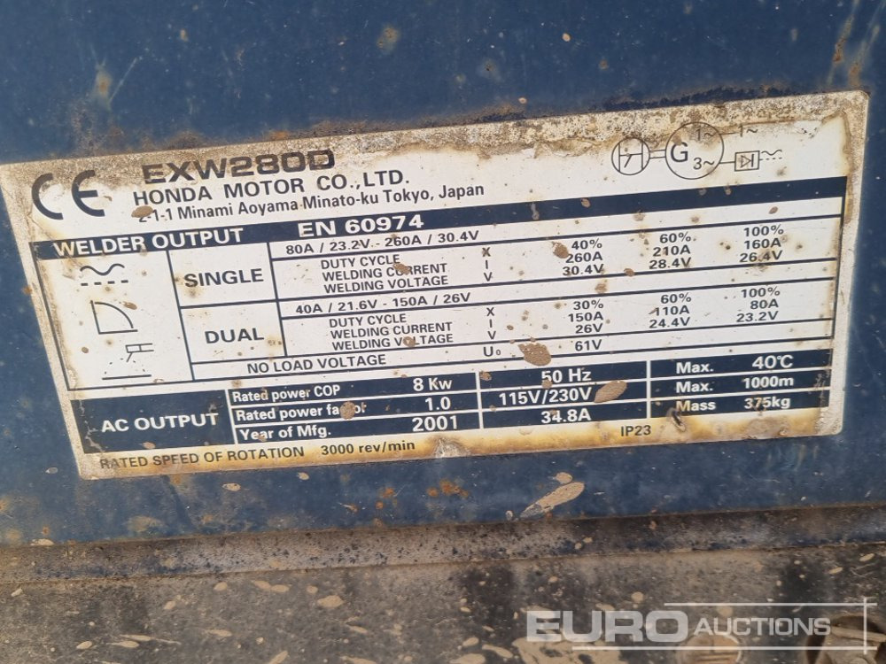 Электрогенератор 110Volt Generator/Welder, 3 Cylinder Engine (2 of), 230Volt Generator/Welder, Engine: фото 28