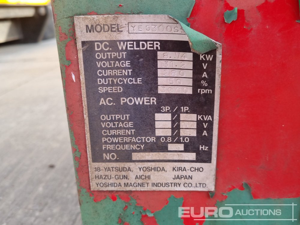 Электрогенератор 110Volt Generator/Welder, 3 Cylinder Engine (2 of), 230Volt Generator/Welder, Engine: фото 19