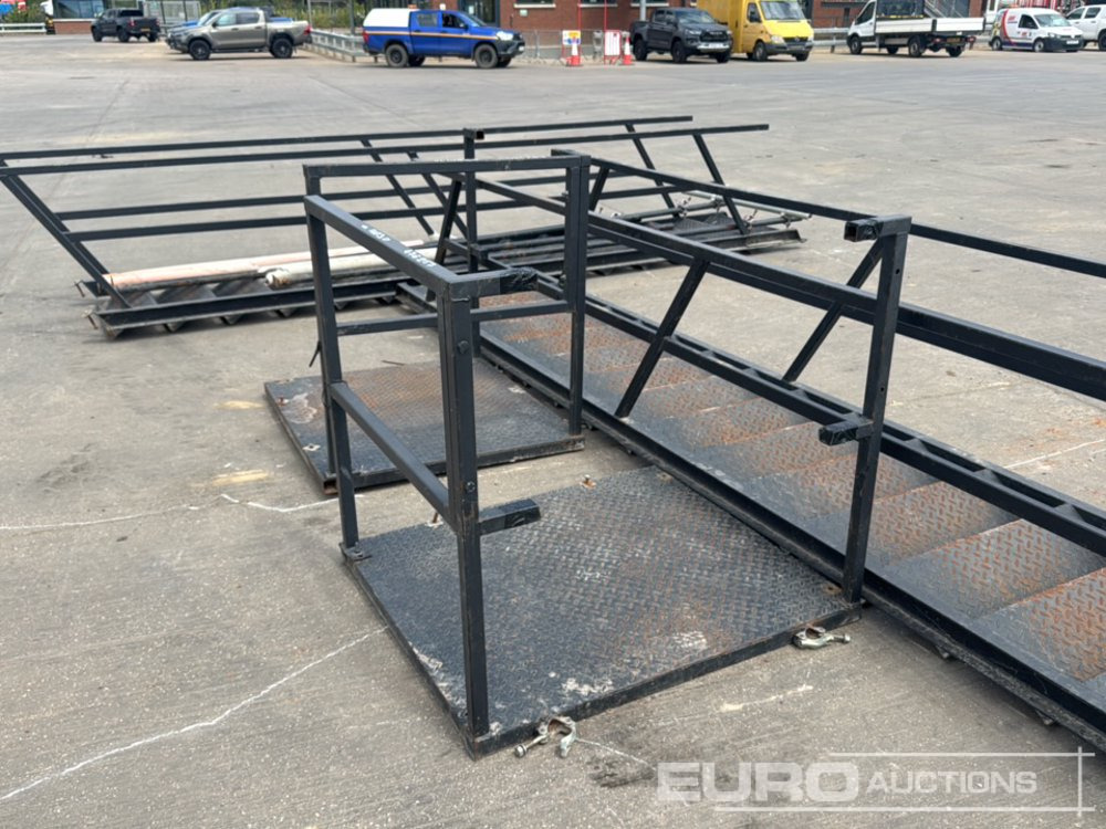 15 Step Steel Stairs, Access Platform, Handrails, Leg Supports (Cannot Be Reconsigned) (2 of) - Инструмент/ Оборудование: фото 5 15 Step Steel Stairs, Access Platform, Handrails, Leg Supports (Cannot Be Reconsigned) (2 of) - Инструмент/ Оборудование: фото 5