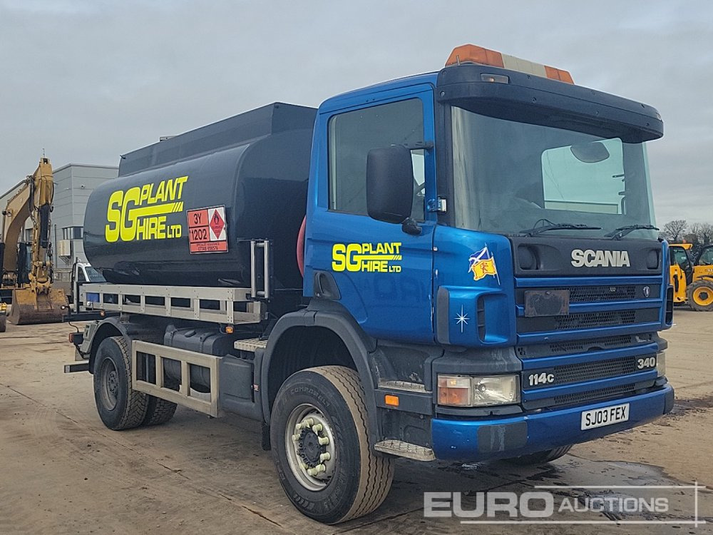 Грузовик-цистерна 2003 Scania 114C-340: фото 7