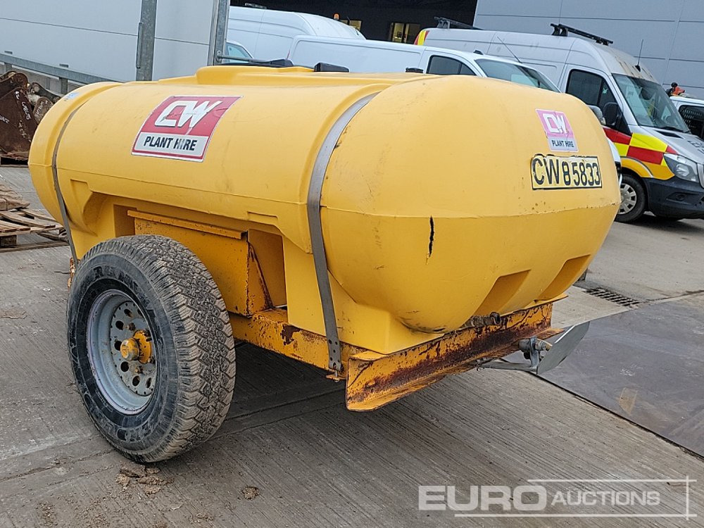 2010 Trailer Engineering Single Axle Plastic Water Bowser, Dust Suppression Unit, Honda Engine - Резервуар для хранения: фото 3 2010 Trailer Engineering Single Axle Plastic Water Bowser, Dust Suppression Unit, Honda Engine - Резервуар для хранения: фото 3