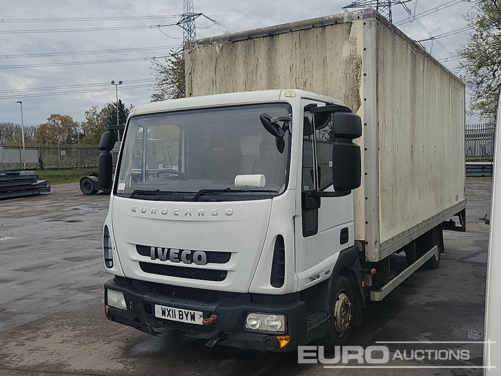 2011 Iveco ML75E16 - Грузовик с закрытым кузовом: фото 1 2011 Iveco ML75E16 - Грузовик с закрытым кузовом: фото 1