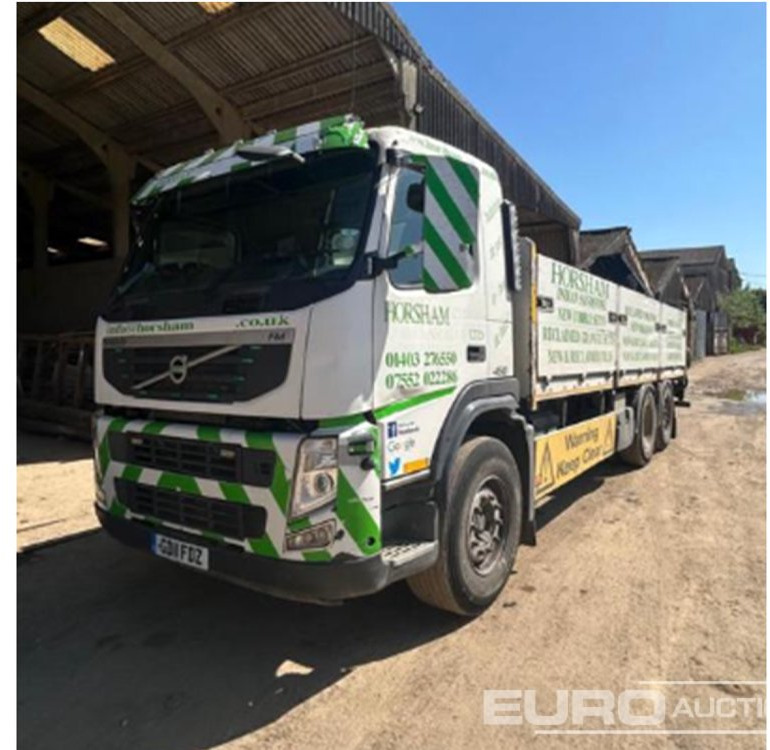 2011 Volvo FM 450 - Грузовик бортовой/ Платформа: фото 1 2011 Volvo FM 450 - Грузовик бортовой/ Платформа: фото 1