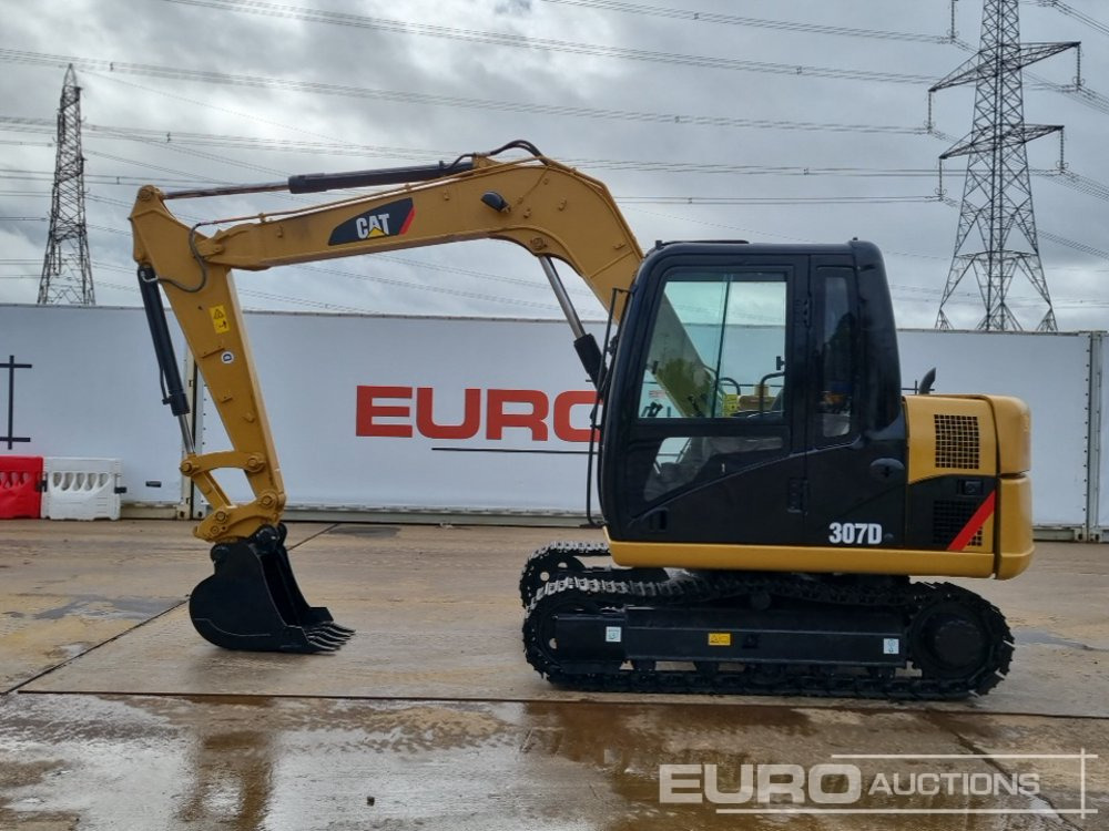 2012 CAT 307D - Мини-экскаватор: фото 2 2012 CAT 307D - Мини-экскаватор: фото 2