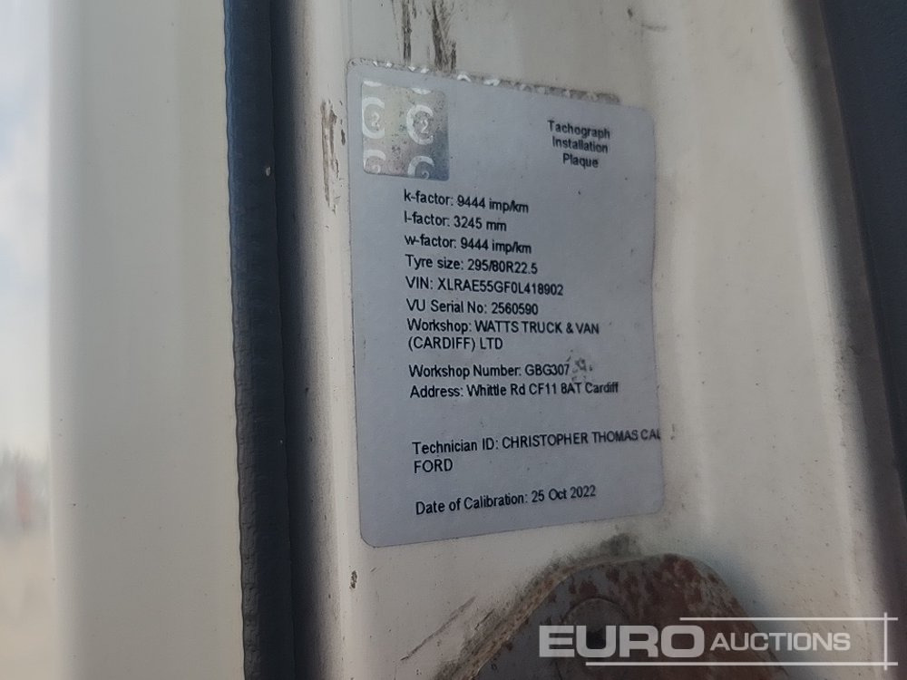 Грузовик-шасси 2012 DAF LF55-220: фото 34