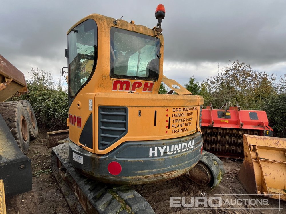 2012 Hyundai Robex R80CR-9 - Мини-экскаватор: фото 3 2012 Hyundai Robex R80CR-9 - Мини-экскаватор: фото 3