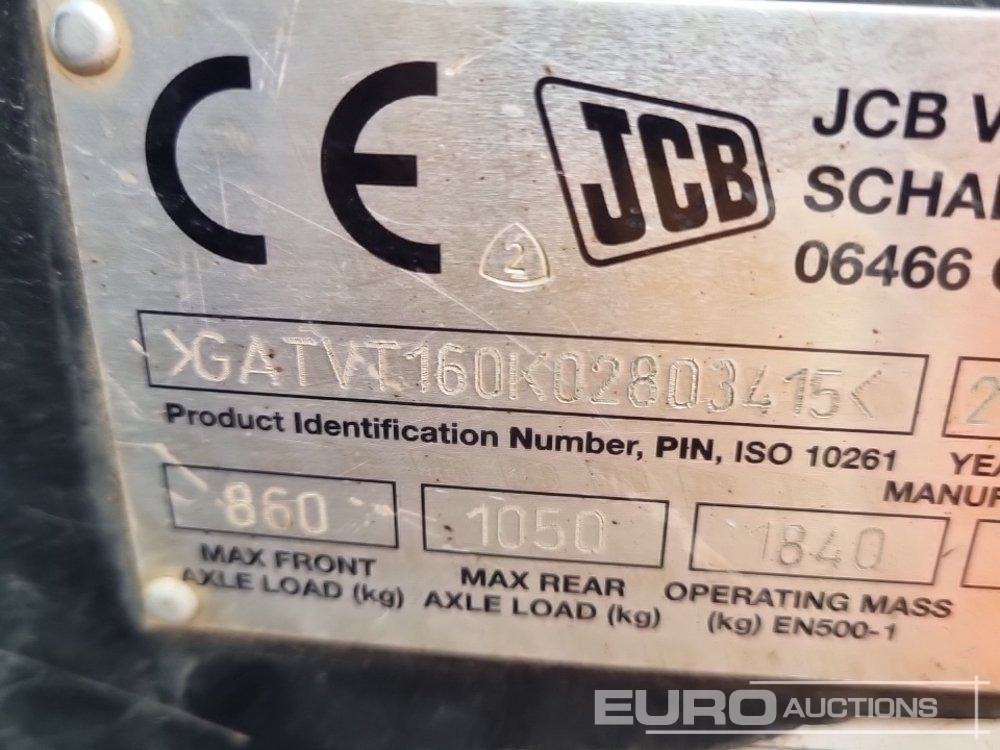 2012 JCB VMT160 - Каток: фото 2 2012 JCB VMT160 - Каток: фото 2