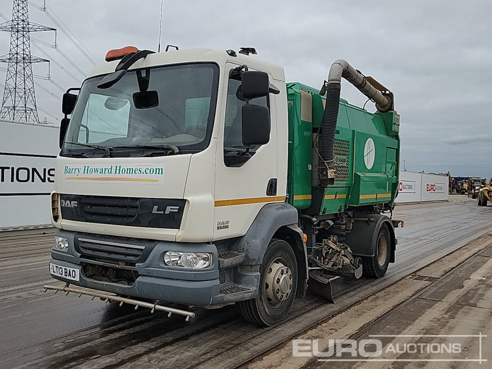 2013 DAF 55.220 - Подметально-уборочная машина: фото 1 2013 DAF 55.220 - Подметально-уборочная машина: фото 1