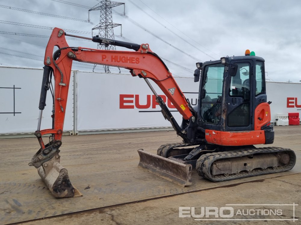 2013 Kubota U55-4 - Мини-экскаватор: фото 1 2013 Kubota U55-4 - Мини-экскаватор: фото 1