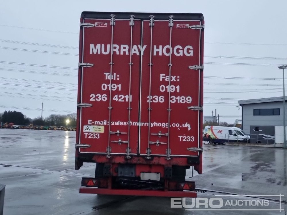 2013 SDC Tri Axle Curtainsider Trailer - Тентованный полуприцеп: фото 4 2013 SDC Tri Axle Curtainsider Trailer - Тентованный полуприцеп: фото 4