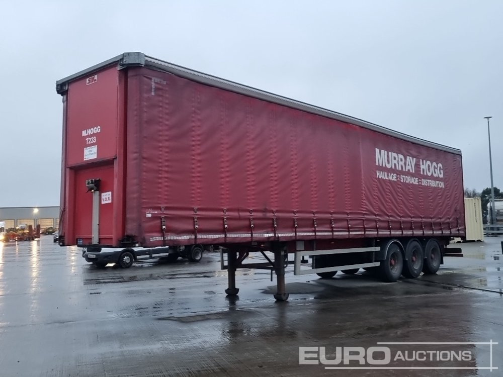 2013 SDC Tri Axle Curtainsider Trailer - Тентованный полуприцеп: фото 1 2013 SDC Tri Axle Curtainsider Trailer - Тентованный полуприцеп: фото 1